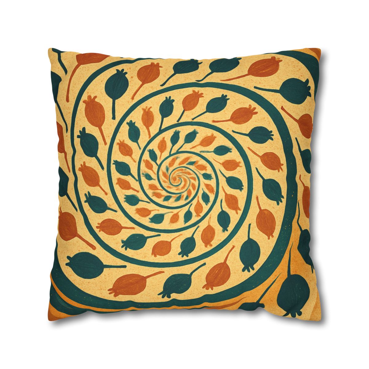Spiral Seed Chorus designer print pillow cases