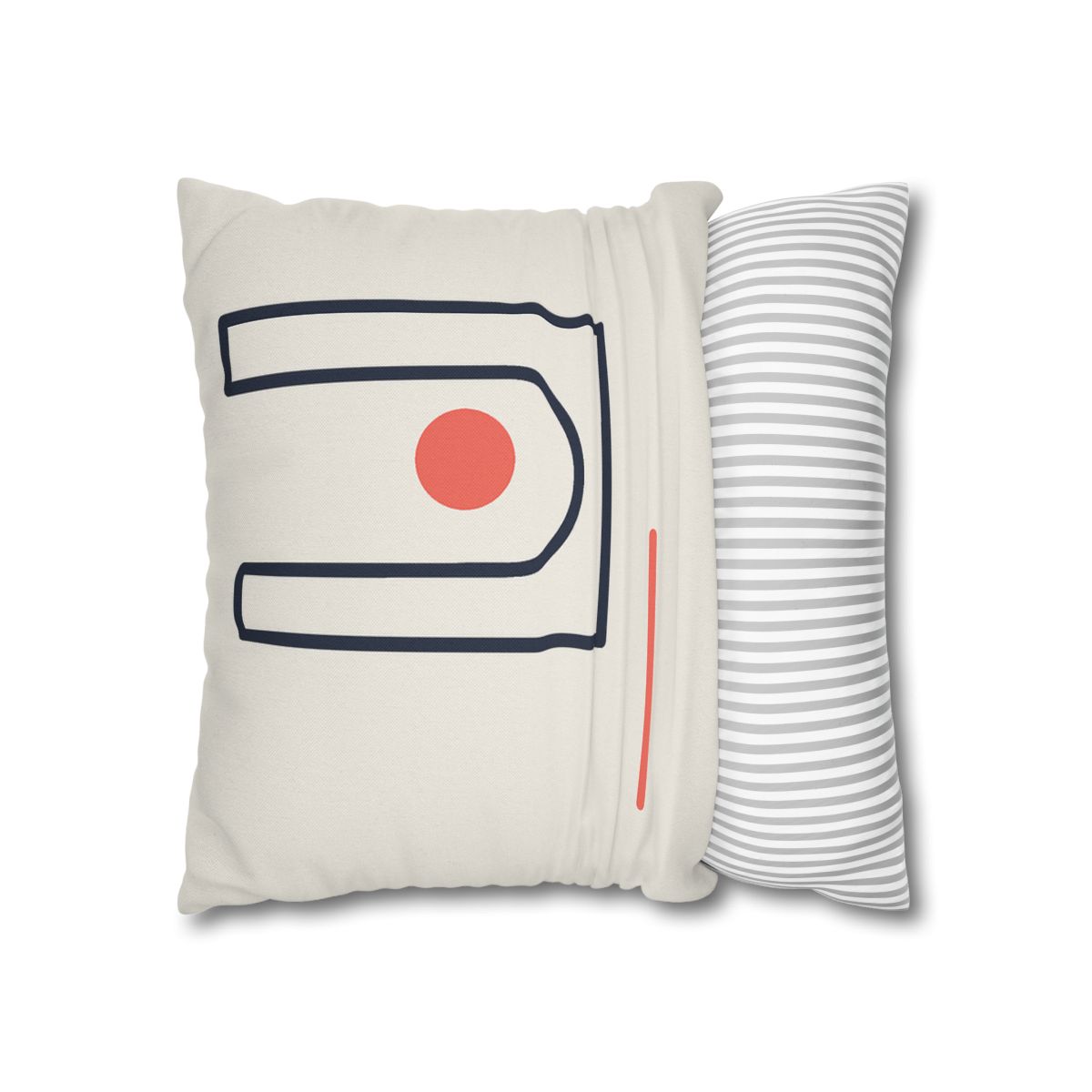 Orbit Gap Rectangles designer print pillow cases