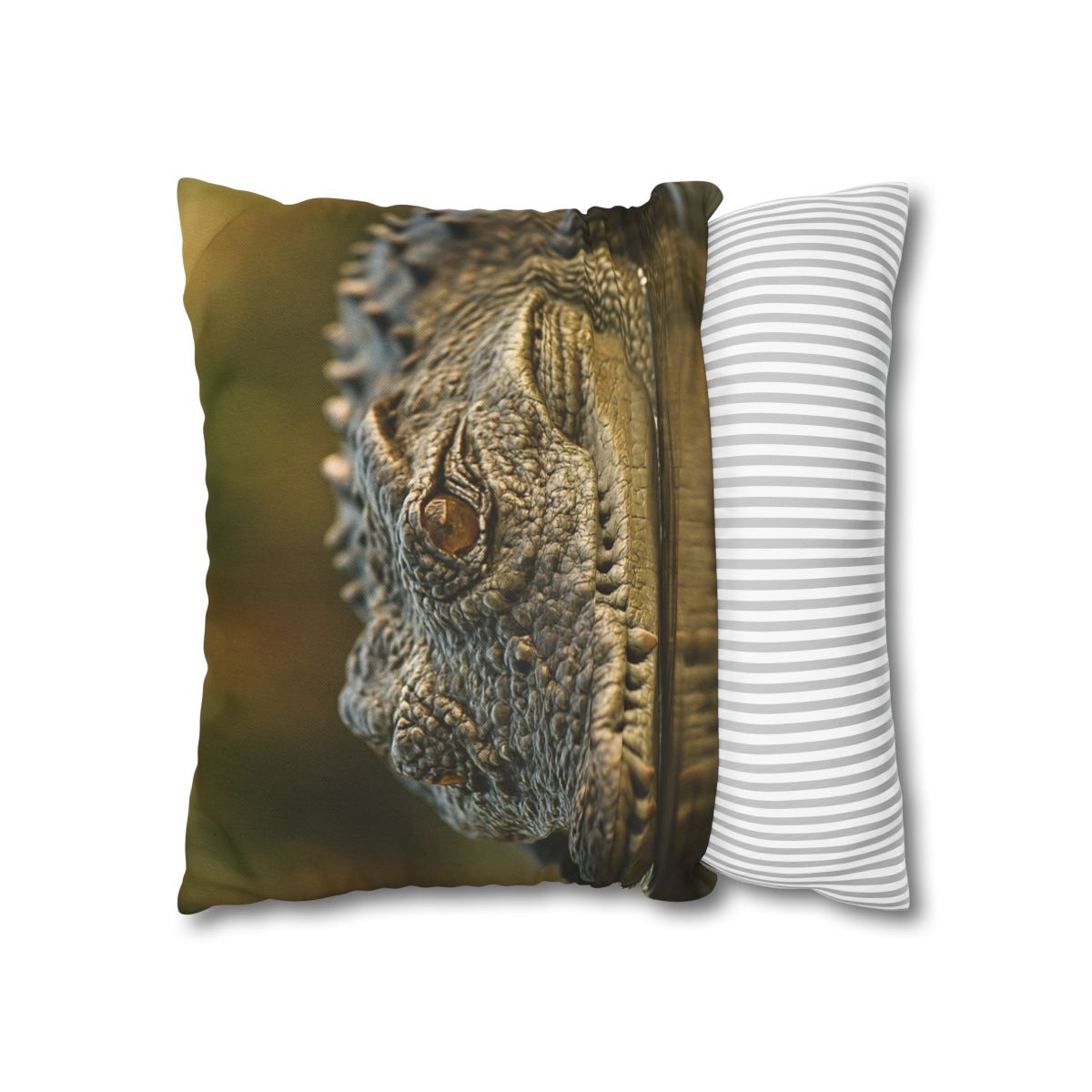 Ember Eye Saltwater Crocodile trendy patterned pillow cases