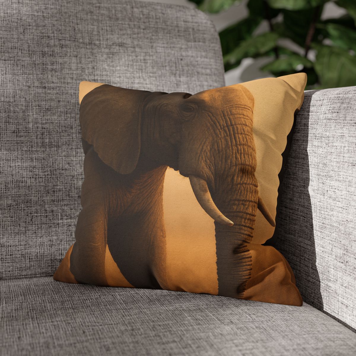 Savannah Sentinel Elephant unique gift pillow cases