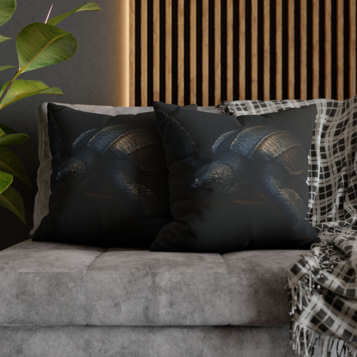 Starlit Drift Leatherback Sea Turtle comfortable bedding pillow covers