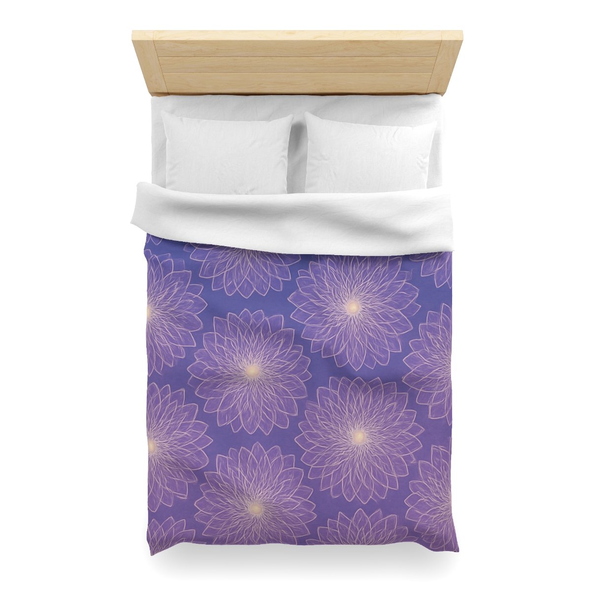 Cosmic Blossom Lattice duvets for gifts