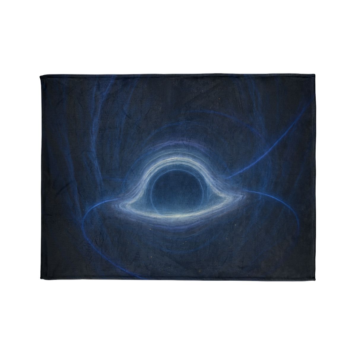 Luminous Event Horizon Veil stylish throw blankets