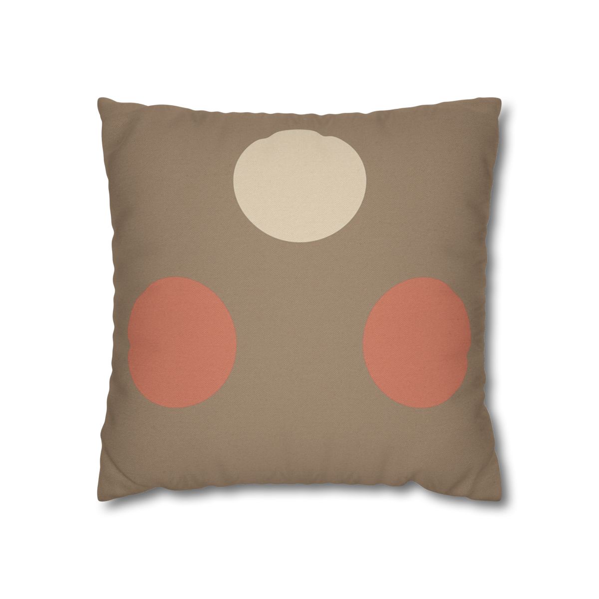 Triad Of Quiet Circles designer print pillow cases