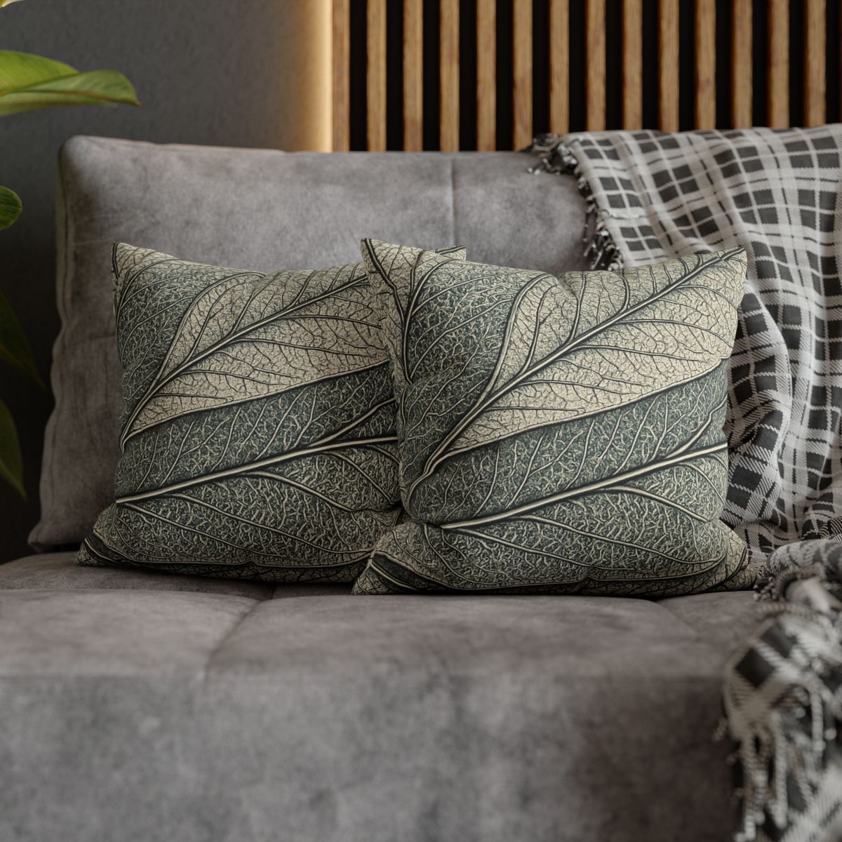 Vein Map Filigree soft cotton pillow cases