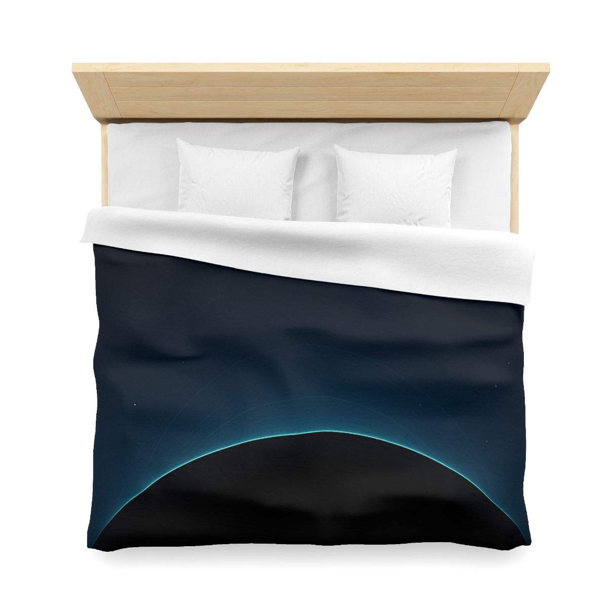 Black Horizon Silhouette warm winter duvets