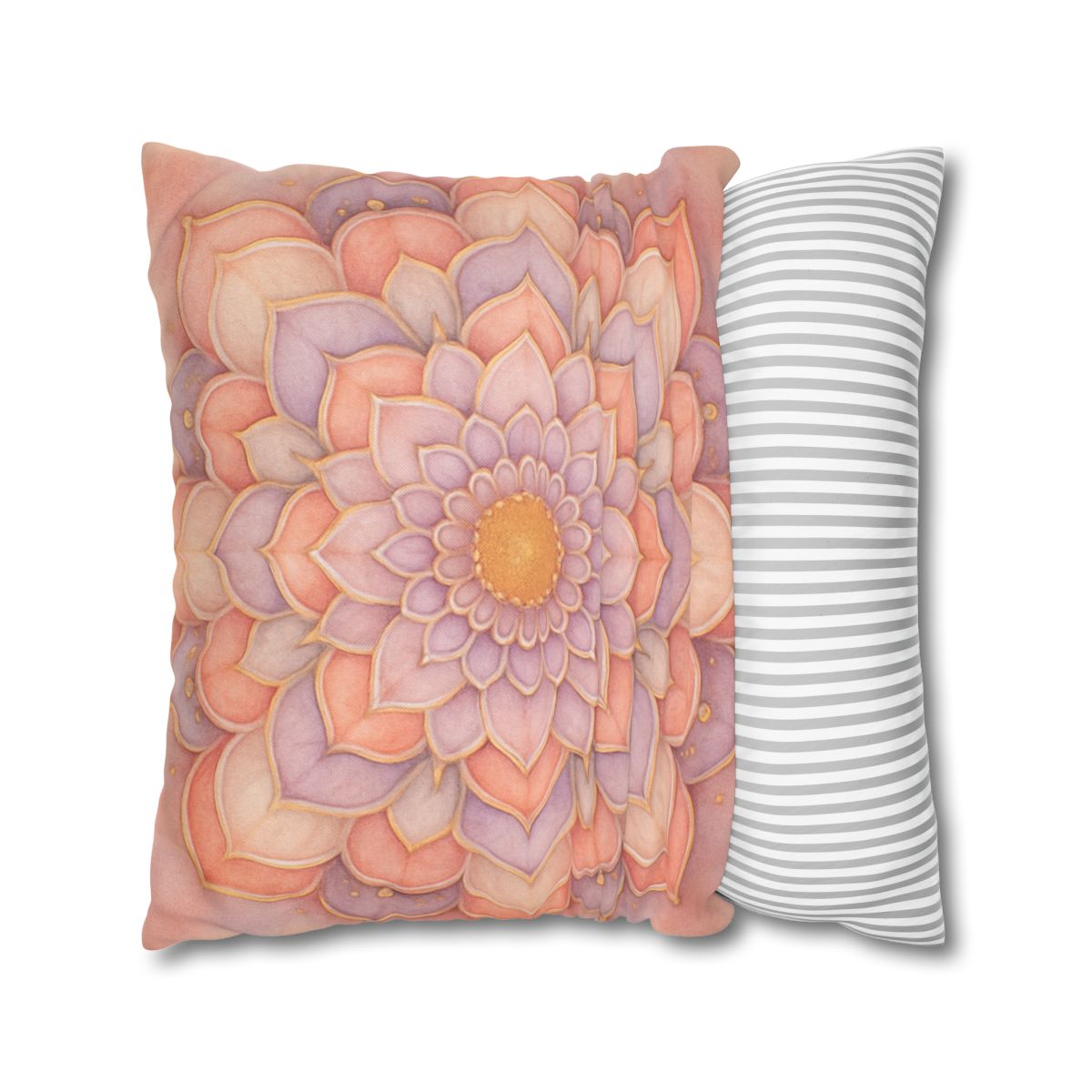 Petal Prism Mandala unique gift pillow cases