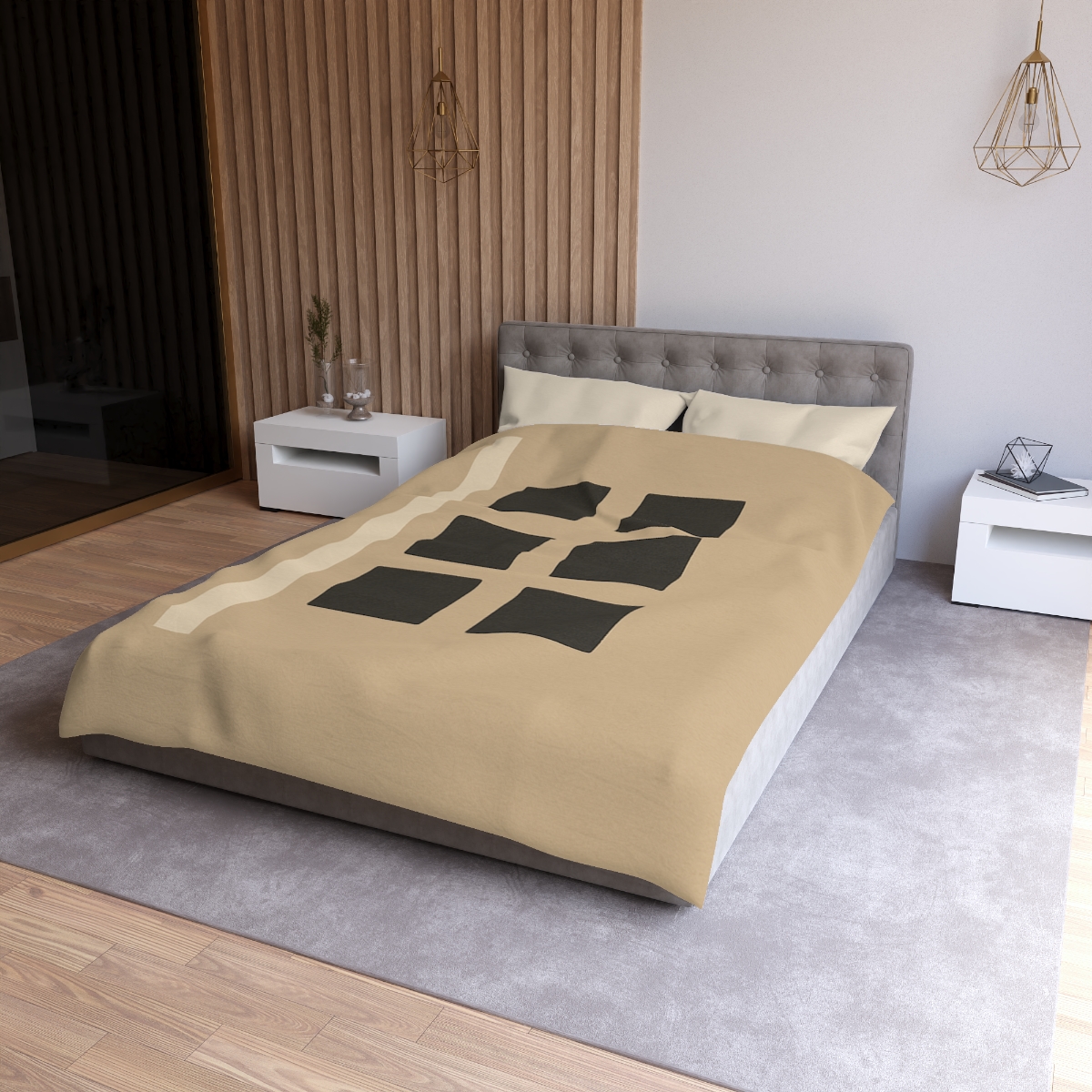 Short Grid With Missing Cell trendy bedroom duvets