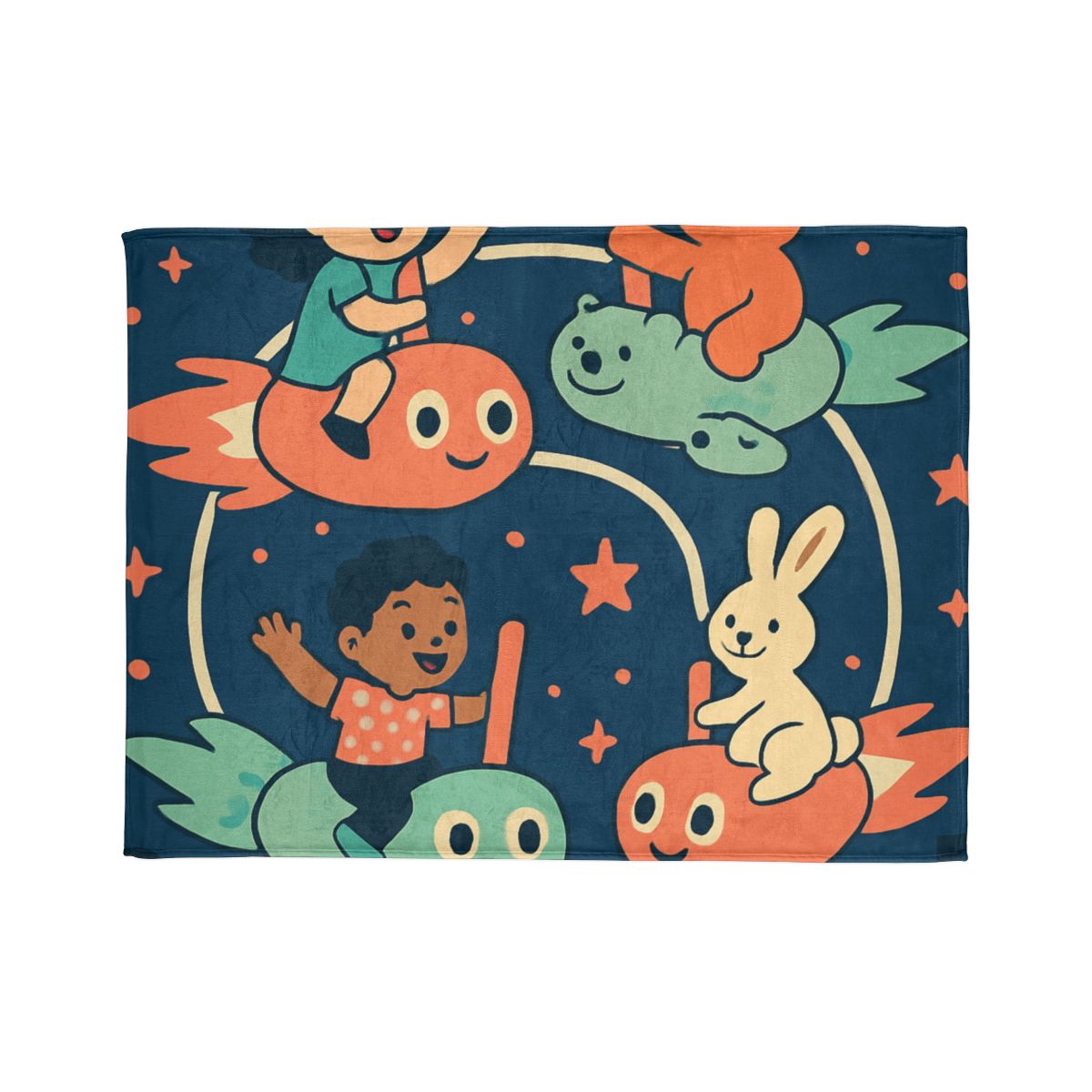 Comet Carousel Park decorative home blankets