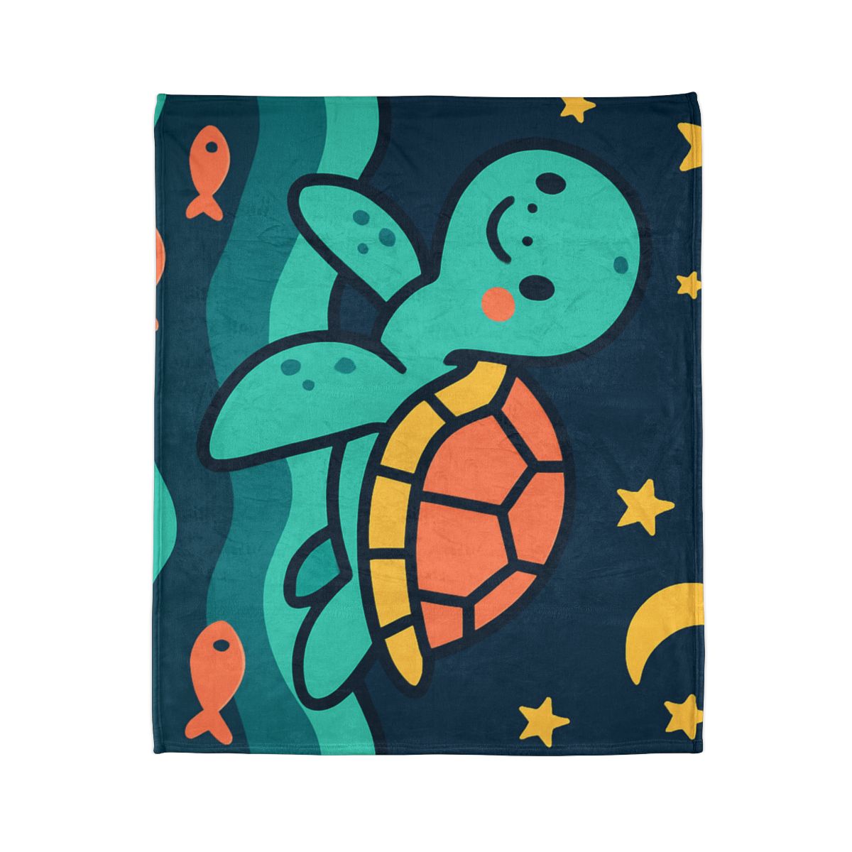 Starlight Sea Turtle unique gift blankets