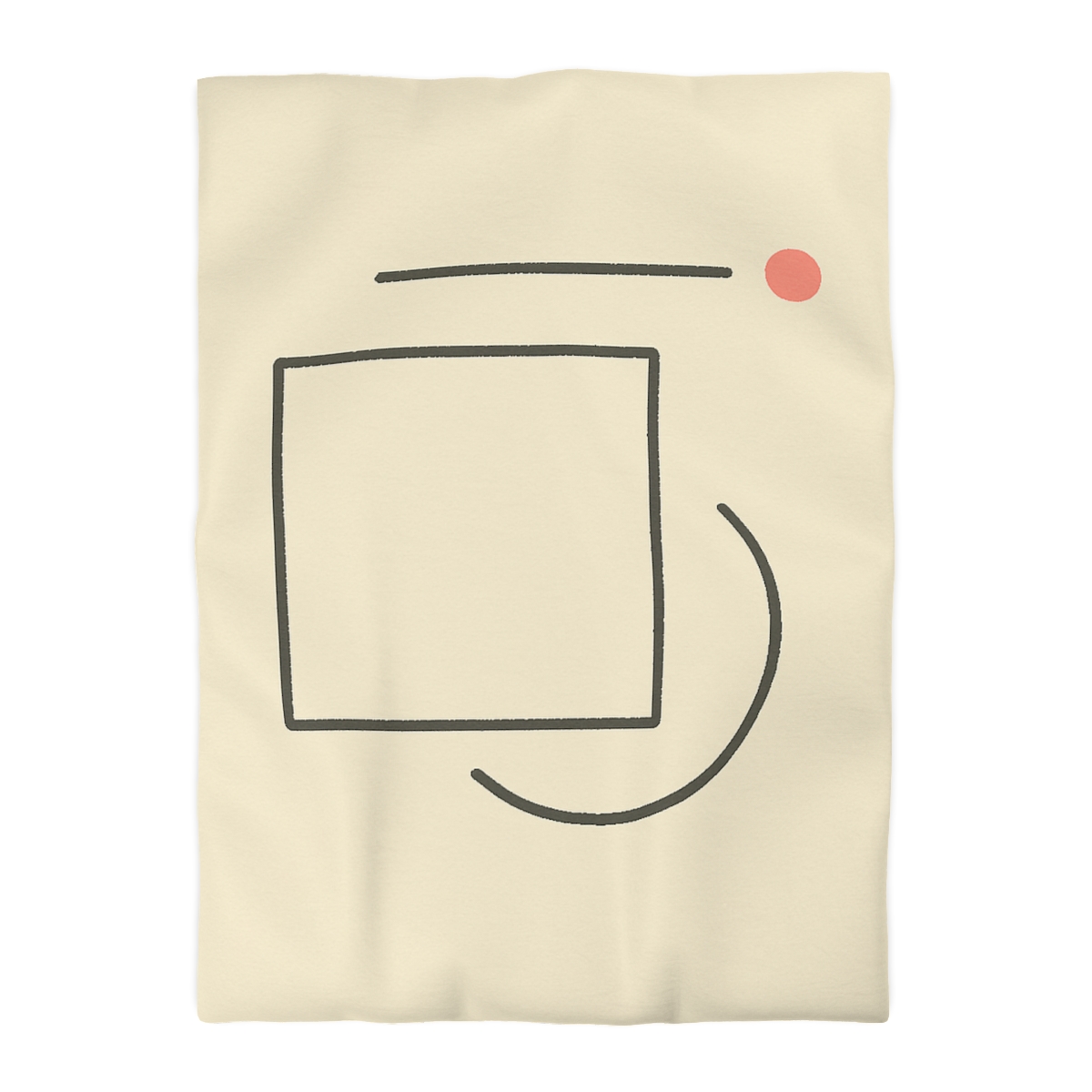 Offset Frame With Crescent Anchor warm winter duvets