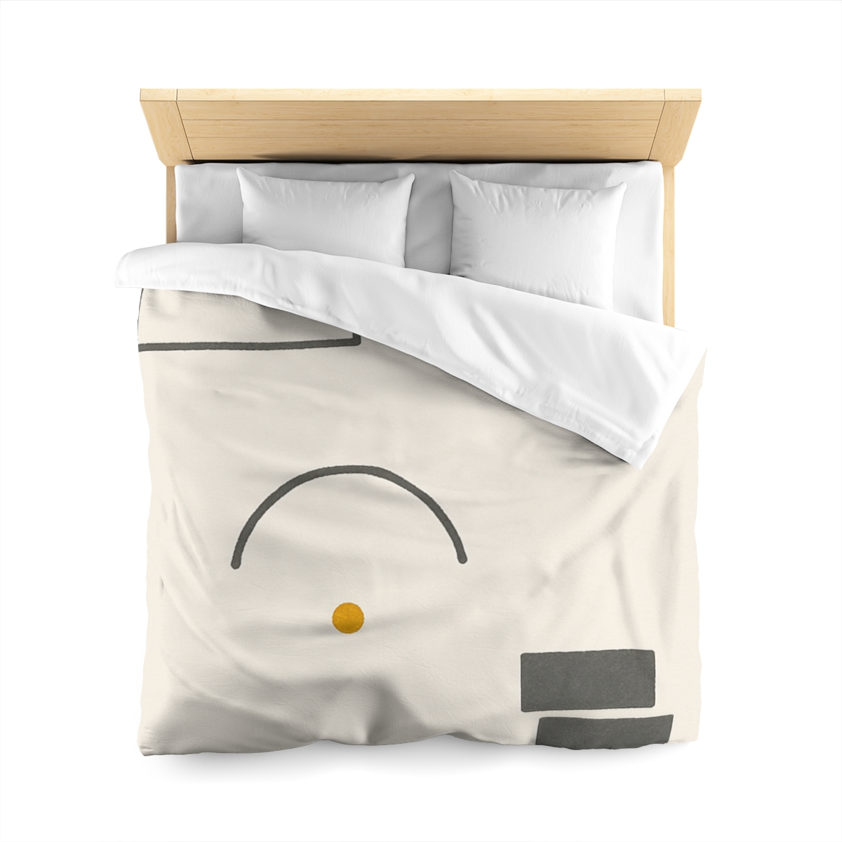 Framed Gap And Resting Arc warm winter duvets