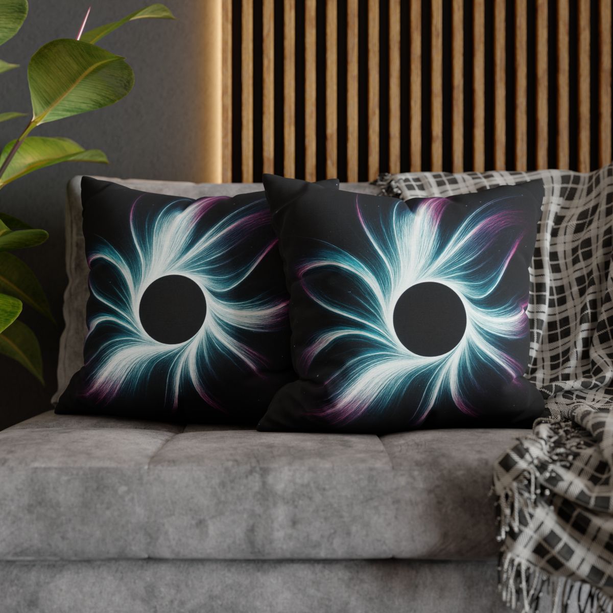 Gravitational Halo Bloom trendy patterned pillow cases