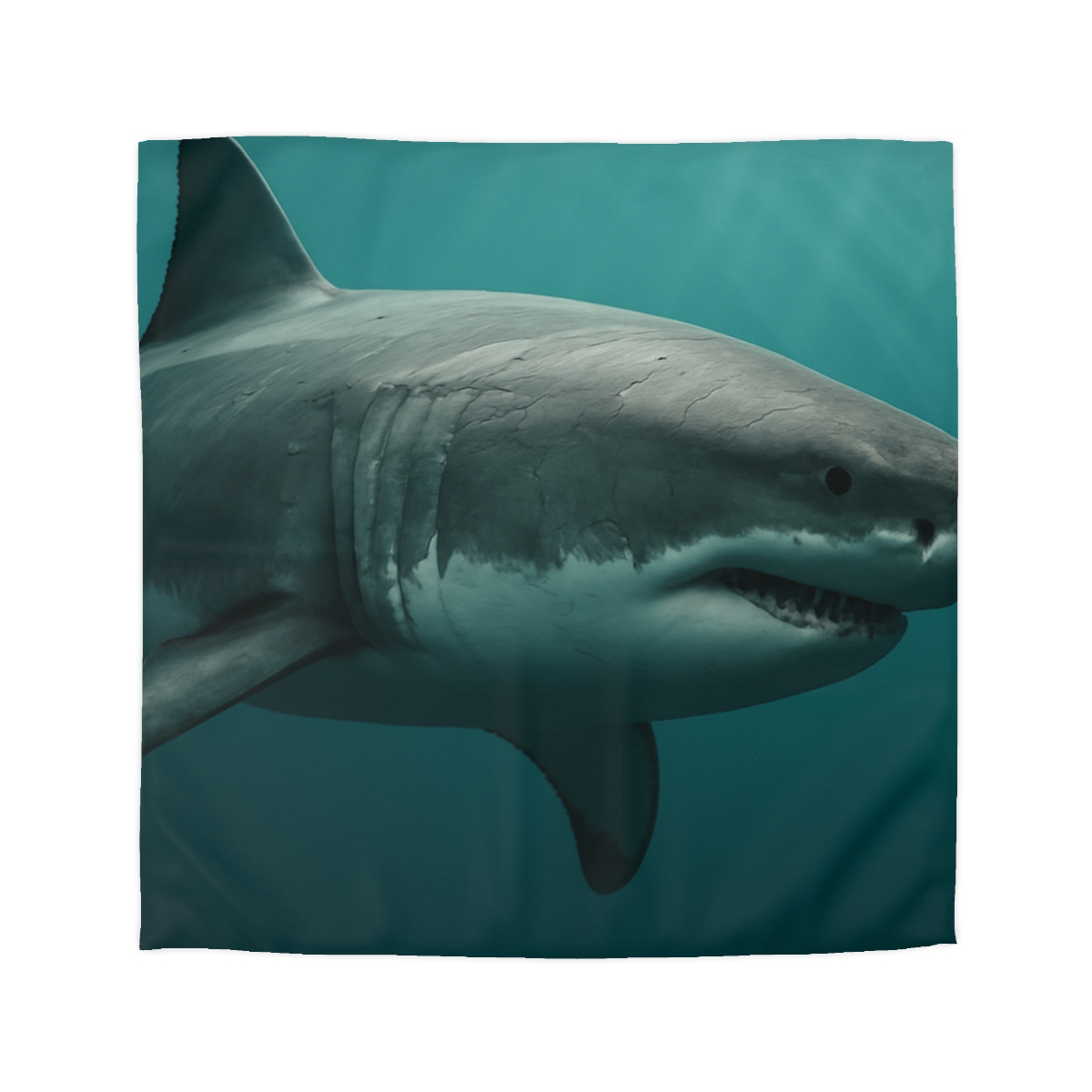 Silent Hunter Great White Shark unique patterned duvets