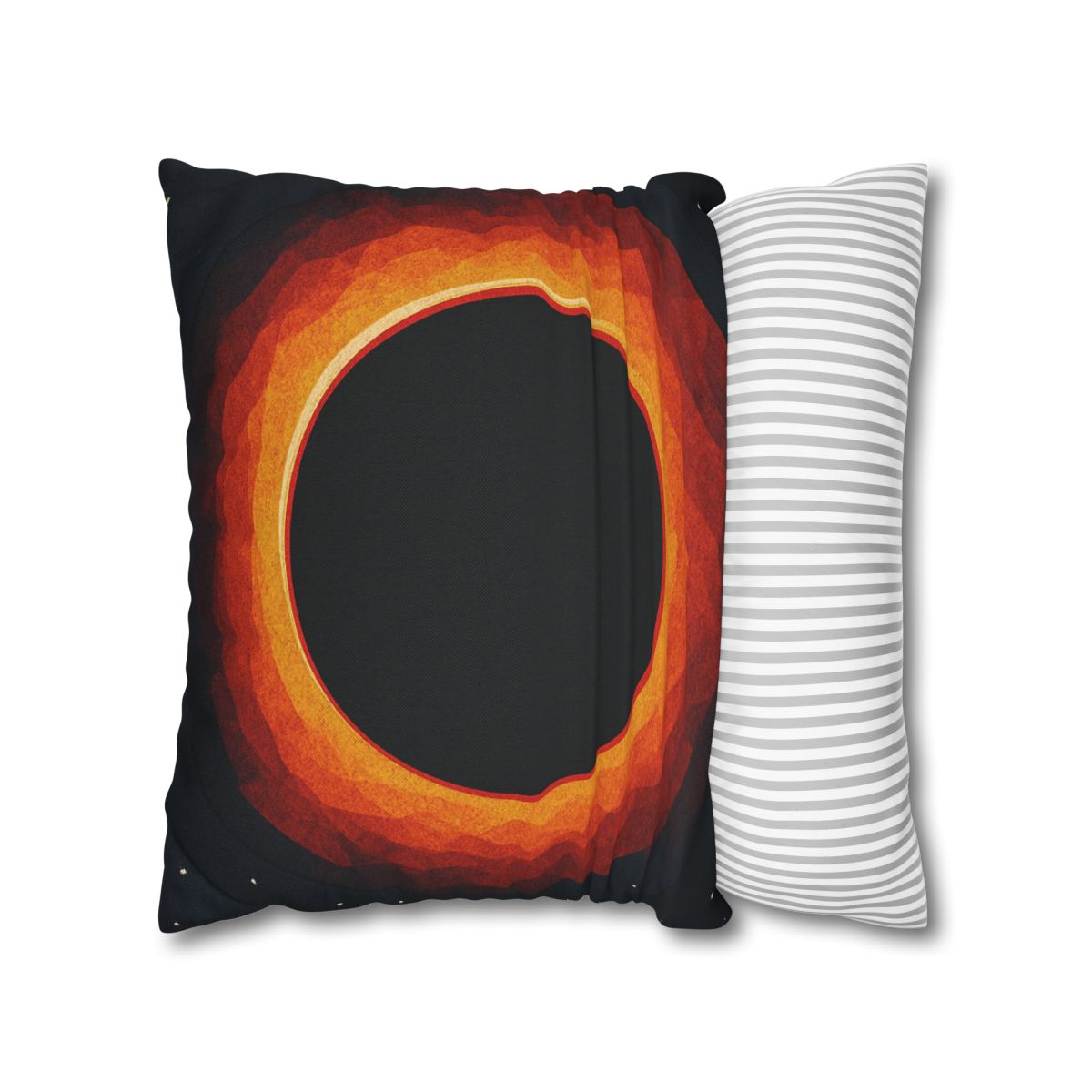 Event Horizon Paper Cut Silhouette trendy patterned pillow cases