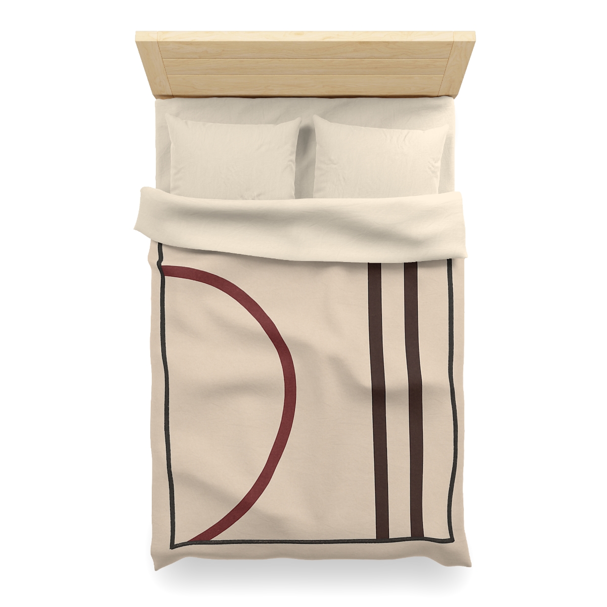 Framed Arc And Twin Columns soft comforter duvets