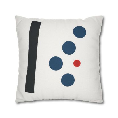 Staggered Dots With Leaning Slab stylish decorative pillowcases