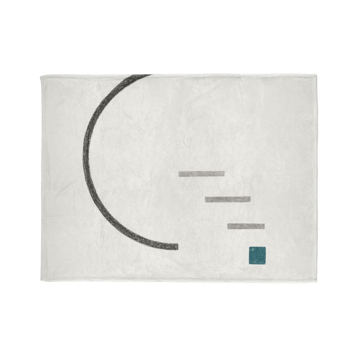 Split Ring And Stepped Line stylish throw blankets