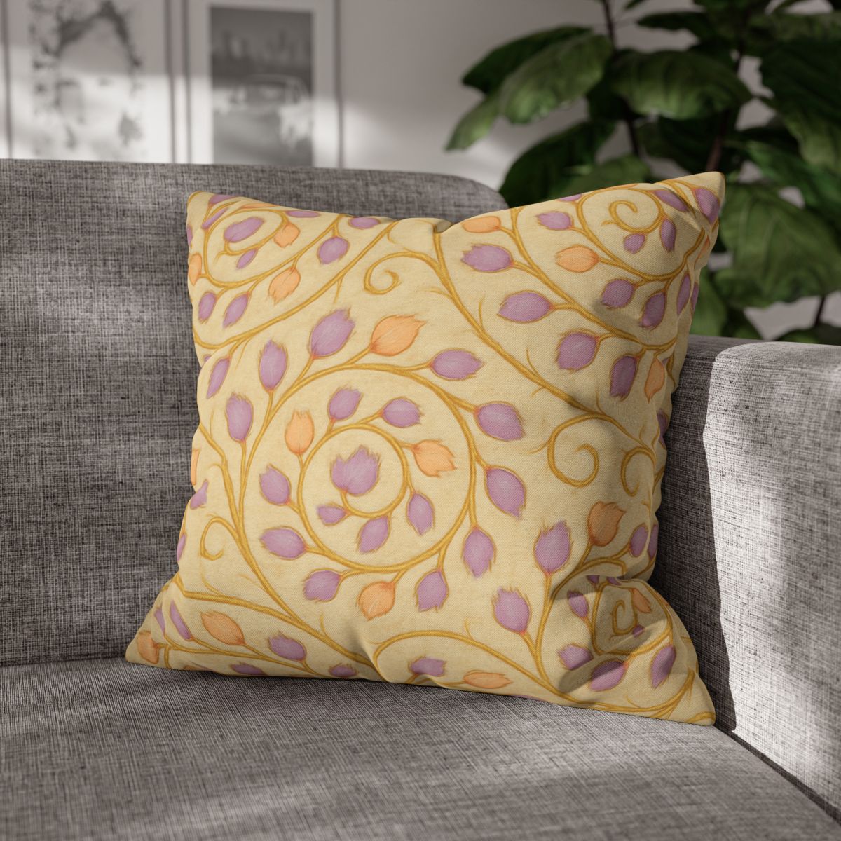 Bud Spiral Tapestry trendy patterned pillow cases