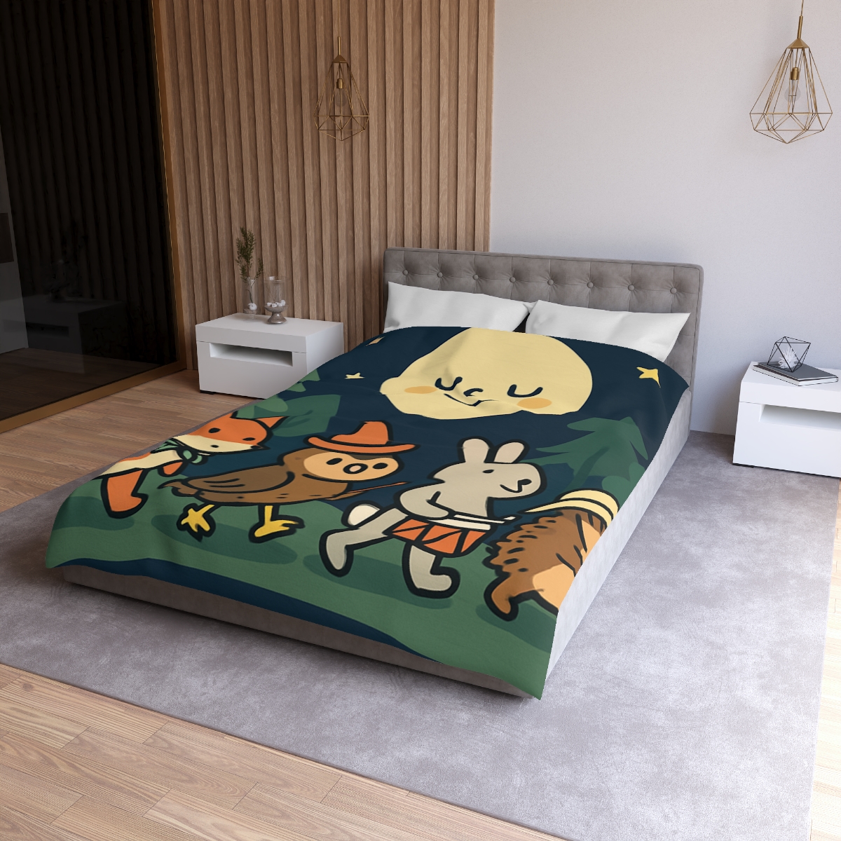 Moonlight Forest Parade duvets for gifts
