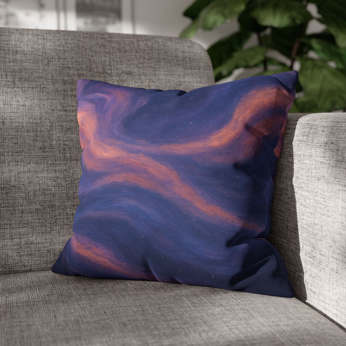 Chromatic Nebula Tapestry comfortable bedding pillow covers