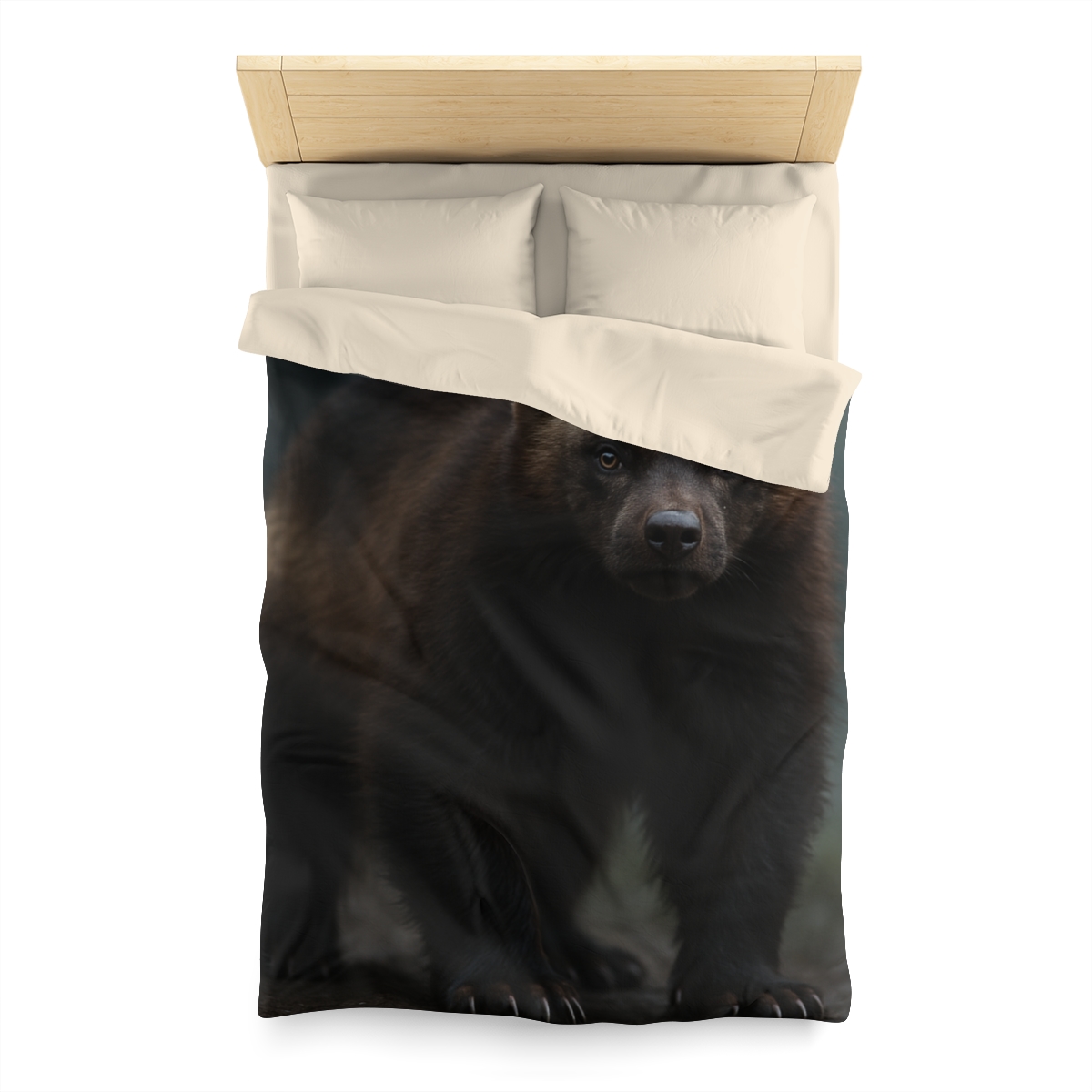 Velvet Shadow Wolverine designer printed duvets