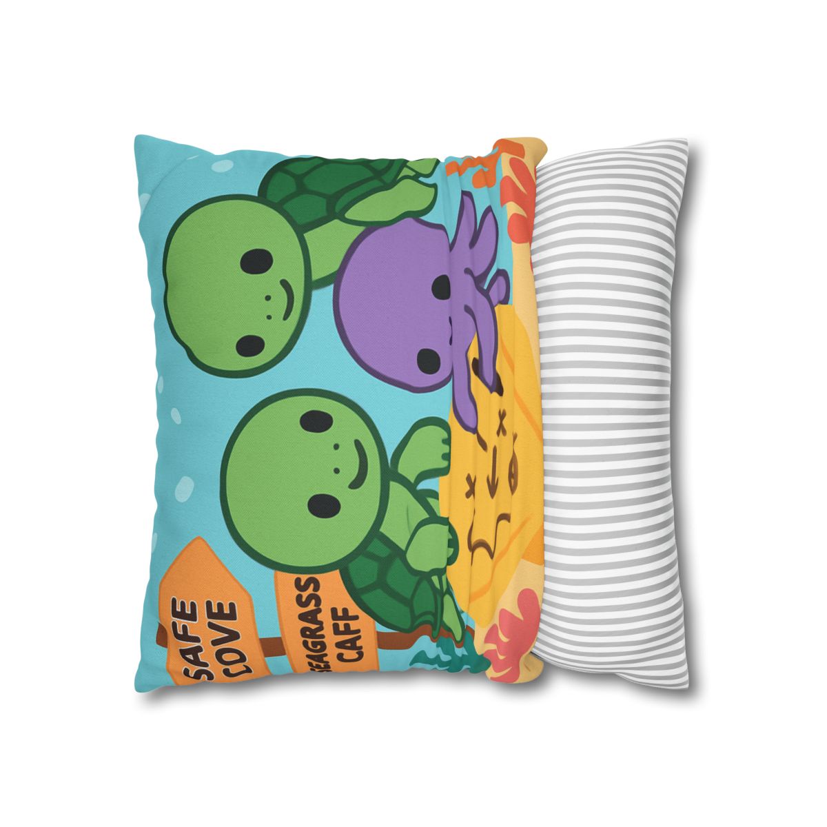 Coral Reef Map Makers comfortable bedding pillow covers