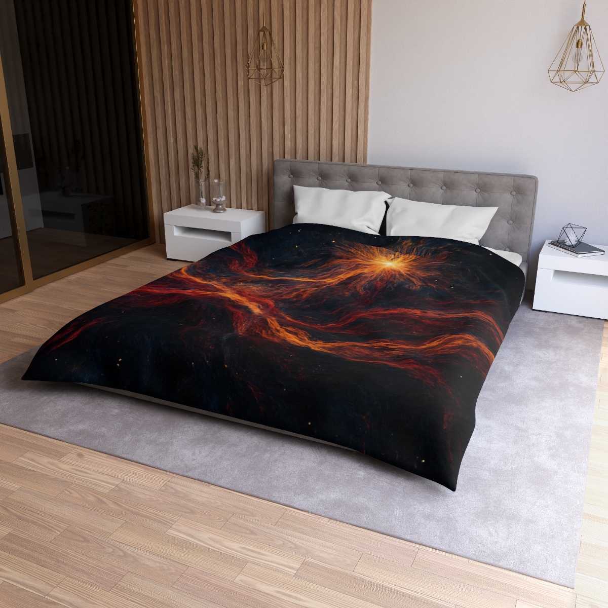 Ember Filament Bloom trendy bedroom duvets