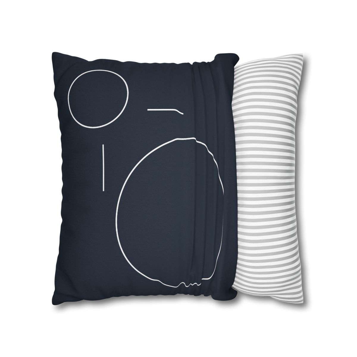 Offset Ring And Bar Constellation soft cotton pillow cases