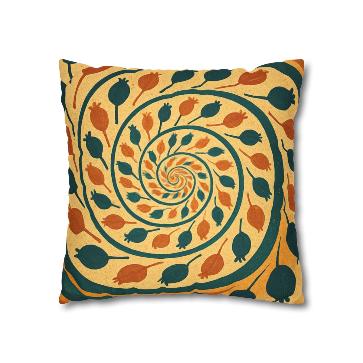 Spiral Seed Chorus designer print pillow cases