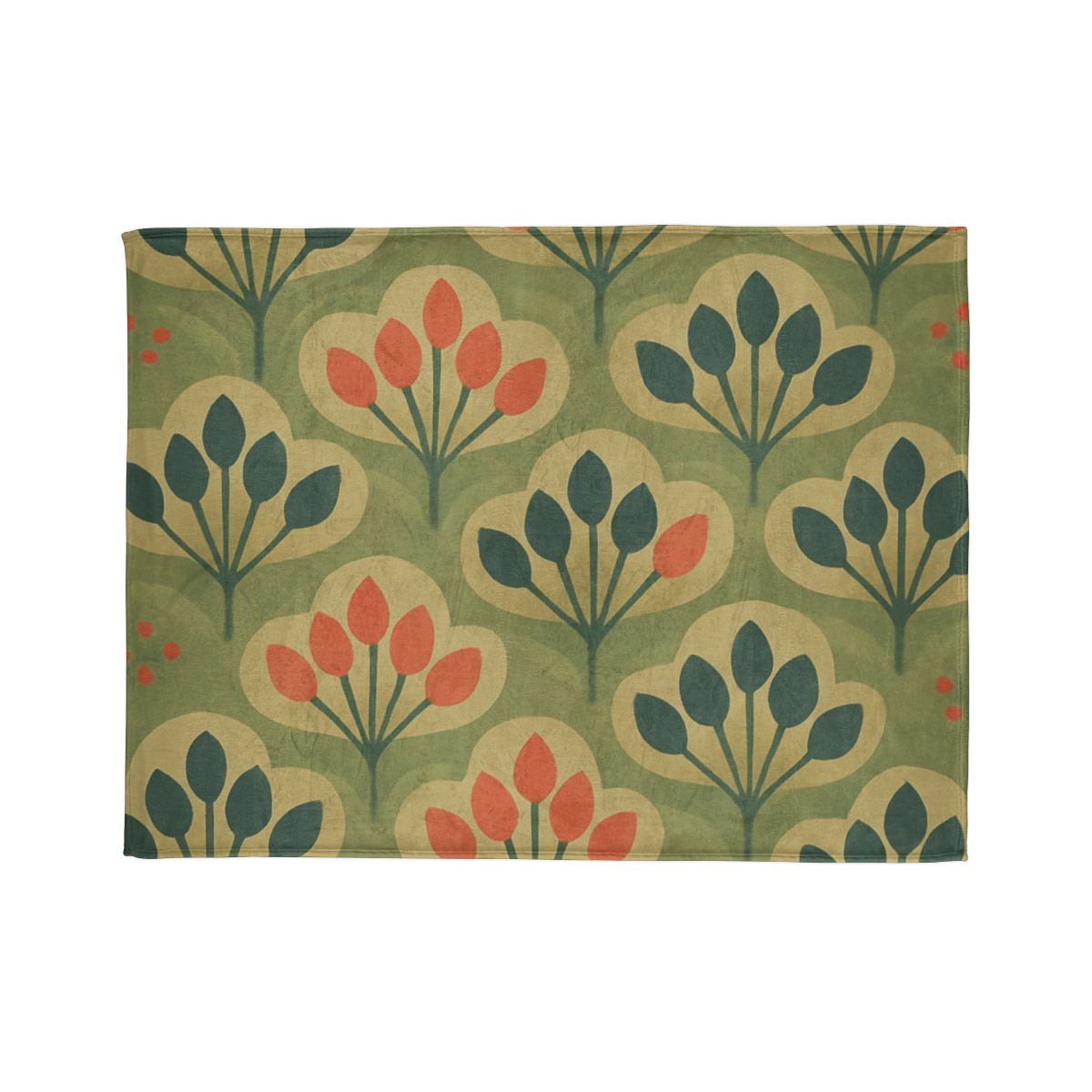 Bud Cluster Tapestry trendy patterned blankets
