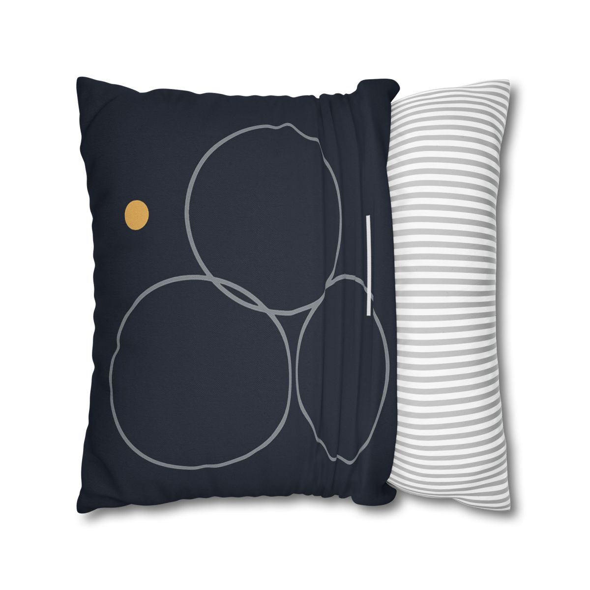 Three Rings With Shared Tangent Bar unique gift pillow cases