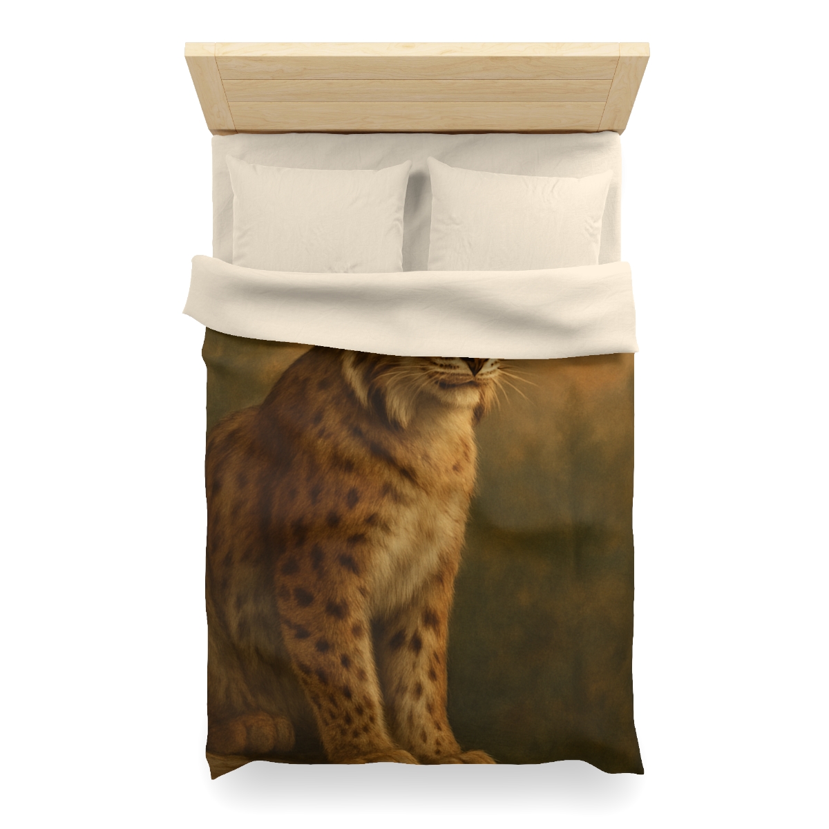 Twilight Prowler Lynx personalized bedding duvets