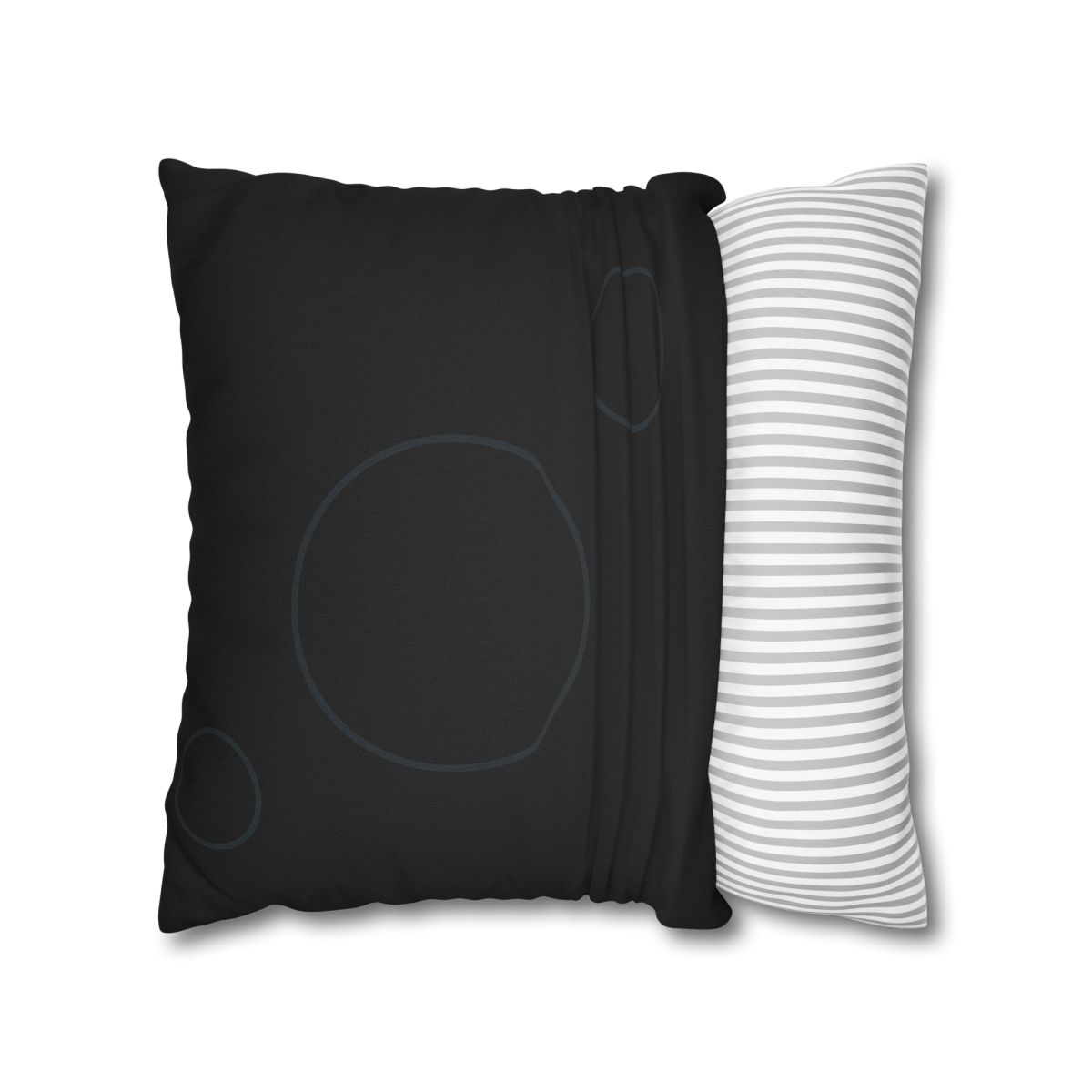 Diagonal Rings Alignment personalized pillow covers