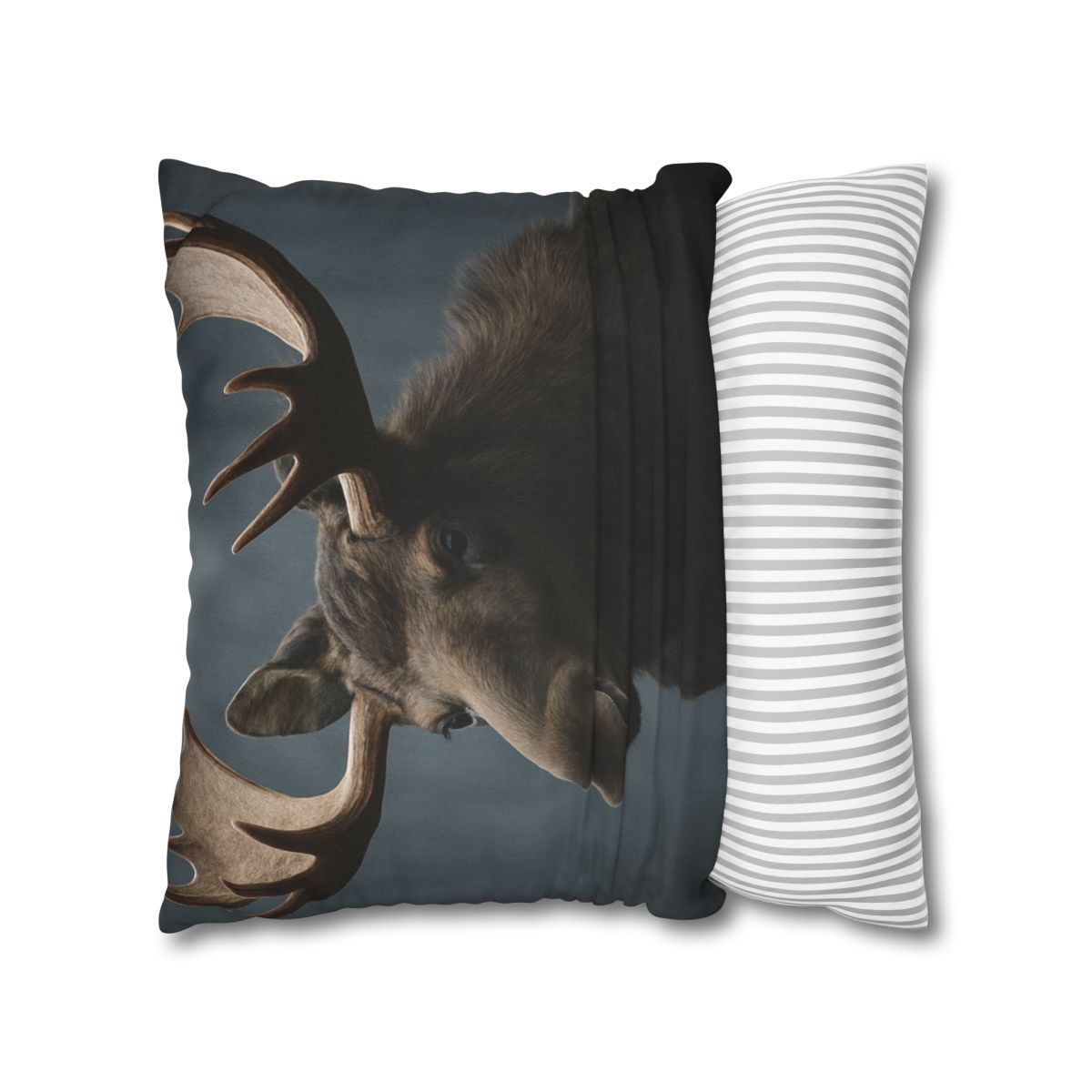 Quiet Titan Moose personalized pillow covers