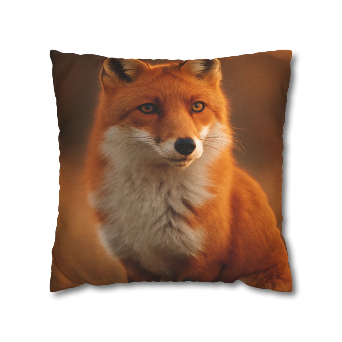 Crimson Whisper Red Fox custom pillow cases