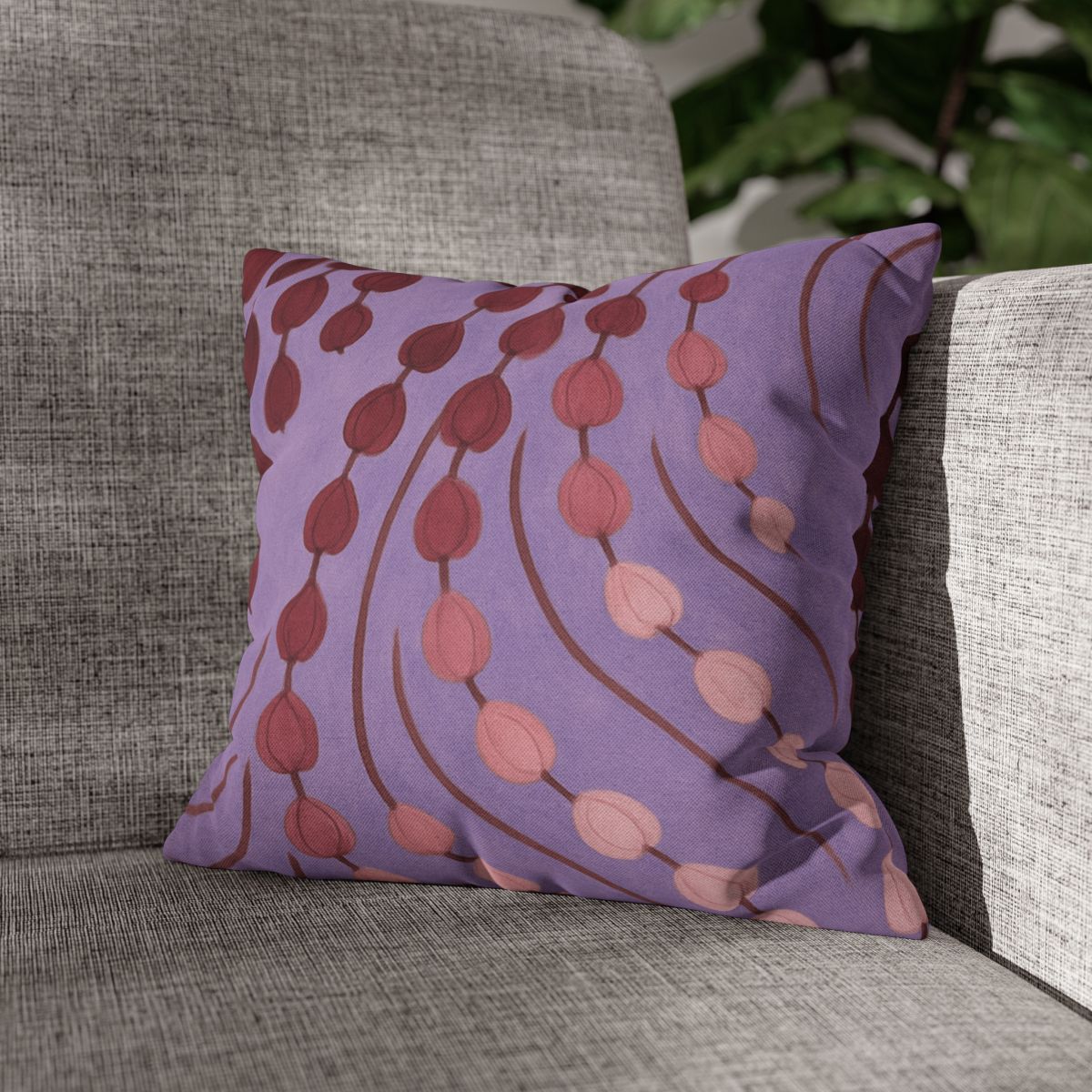 Spiral Bud Cascade trendy patterned pillow cases