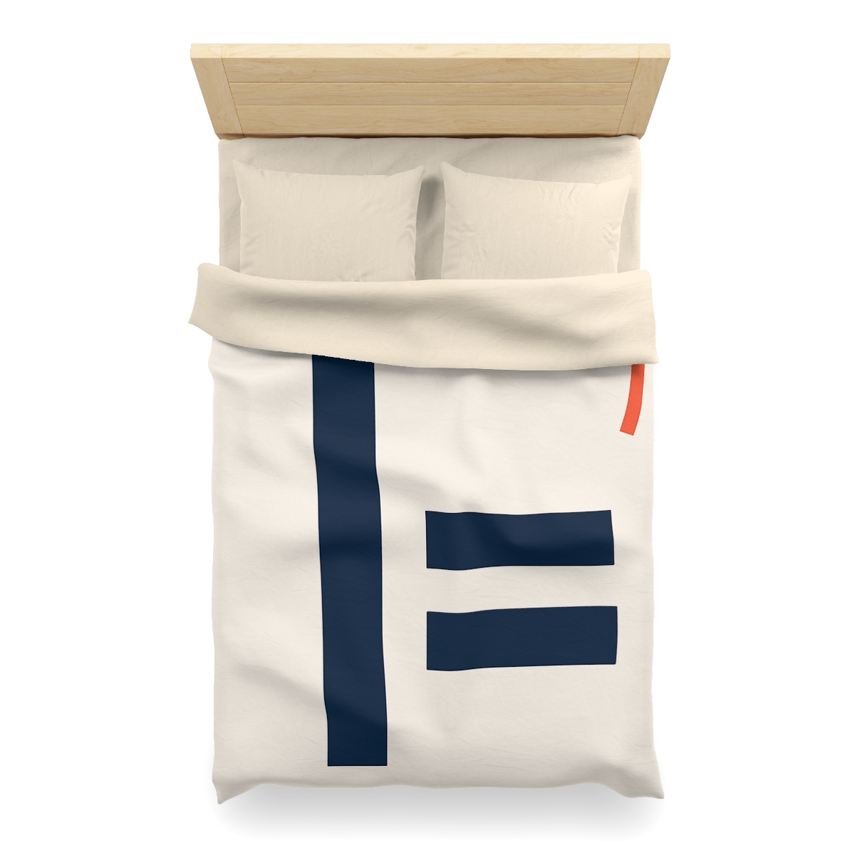 Offset Bars With Orbit Arc unique patterned duvets