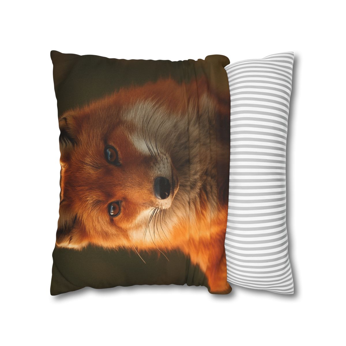 Crimson Whisper Red Fox unique gift pillow cases