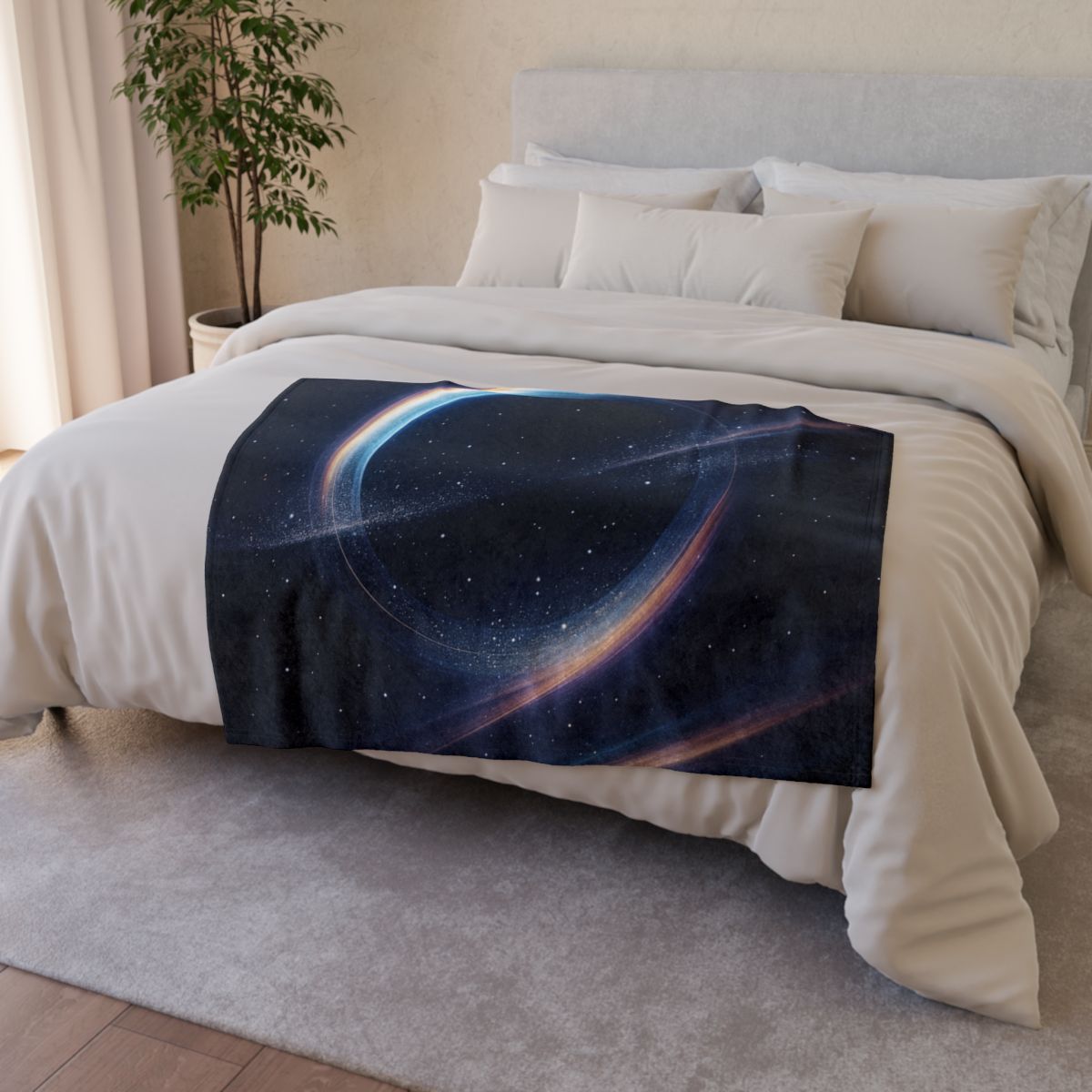 Prismatic Lensing Mirage soft fleece blankets