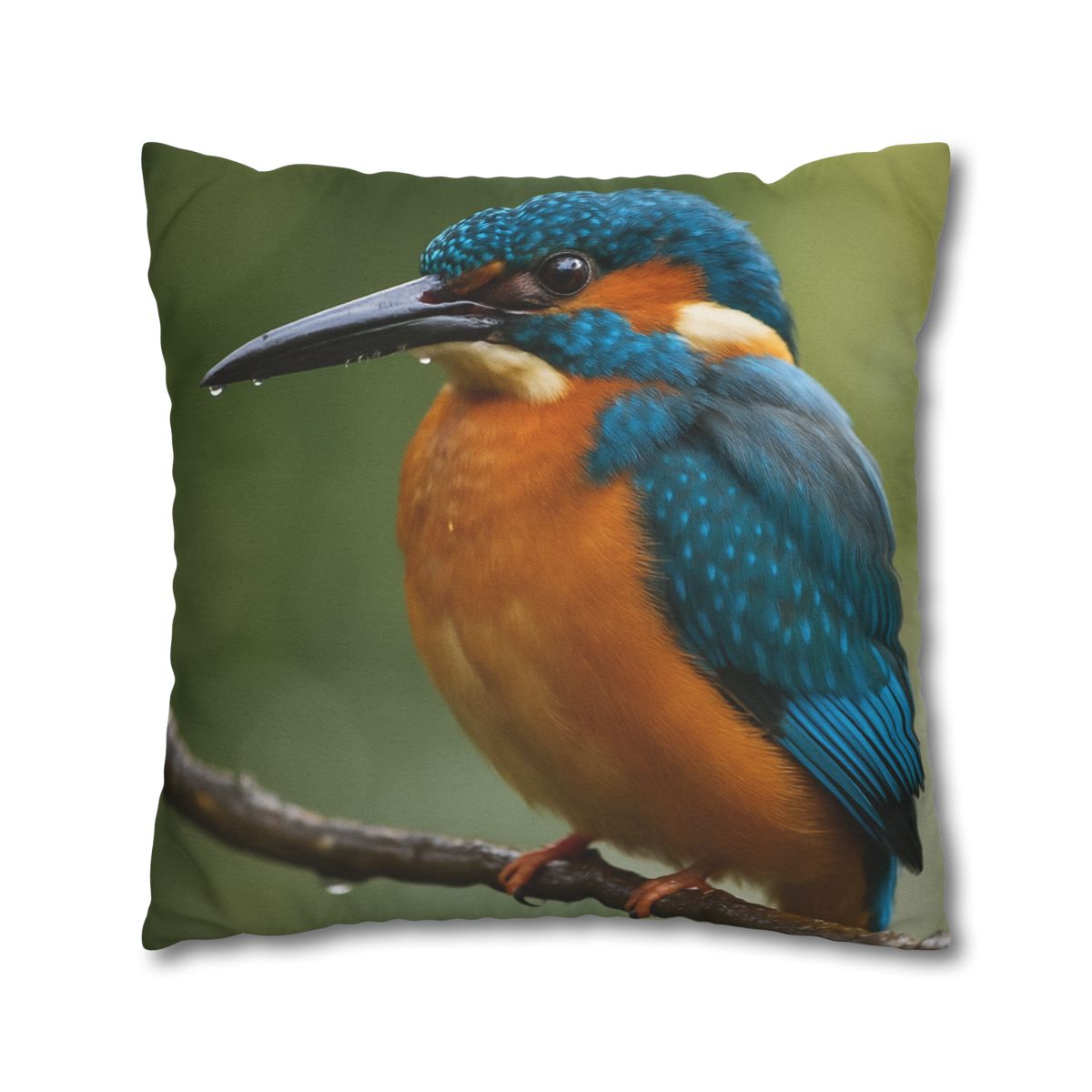 Aqua Bolt Kingfisher unique gift pillow cases
