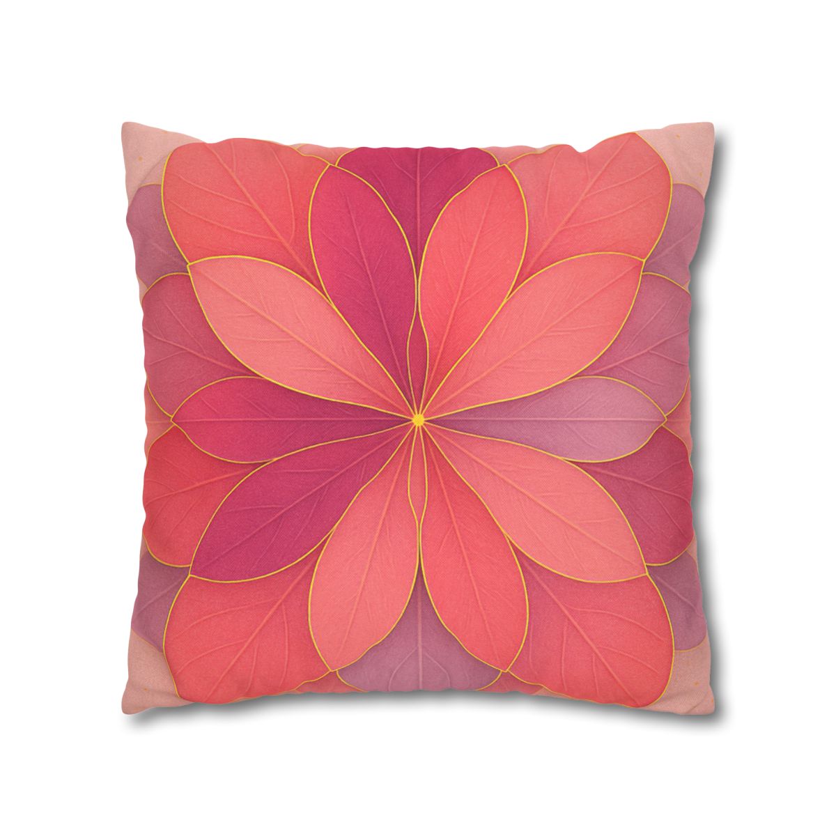 Petal Prism Overlap unique gift pillow cases