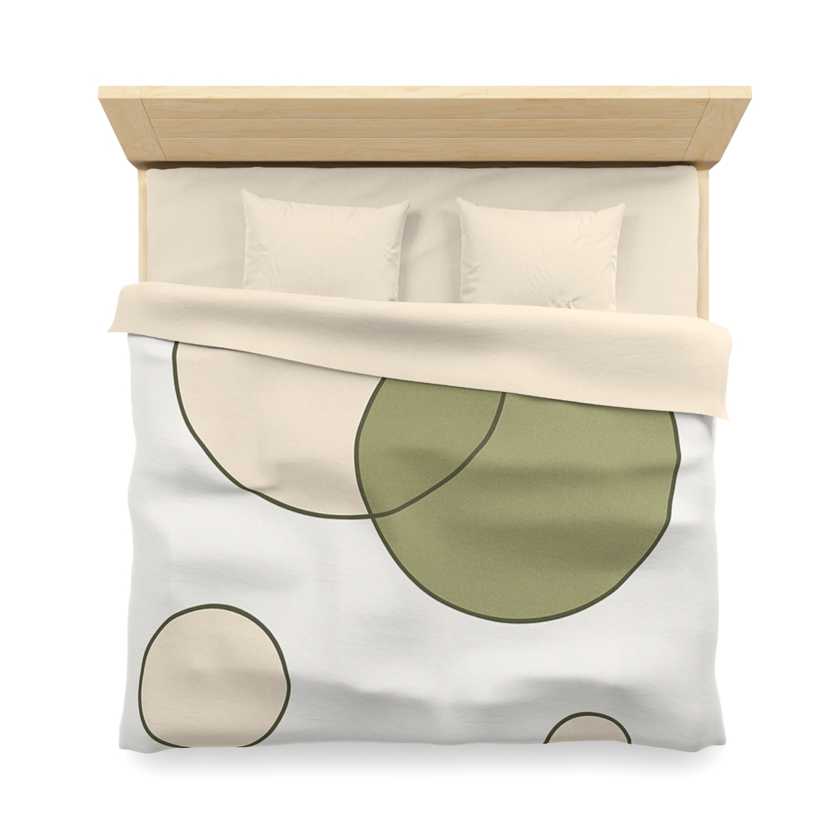 Quiet Balance Of Overlapping Circles unique patterned duvets