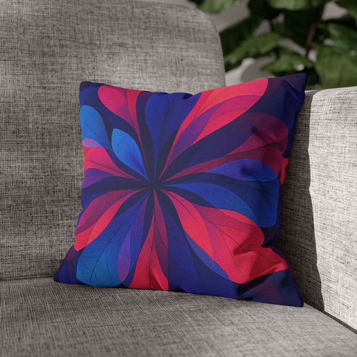 Petal Prism Overprint designer print pillow cases