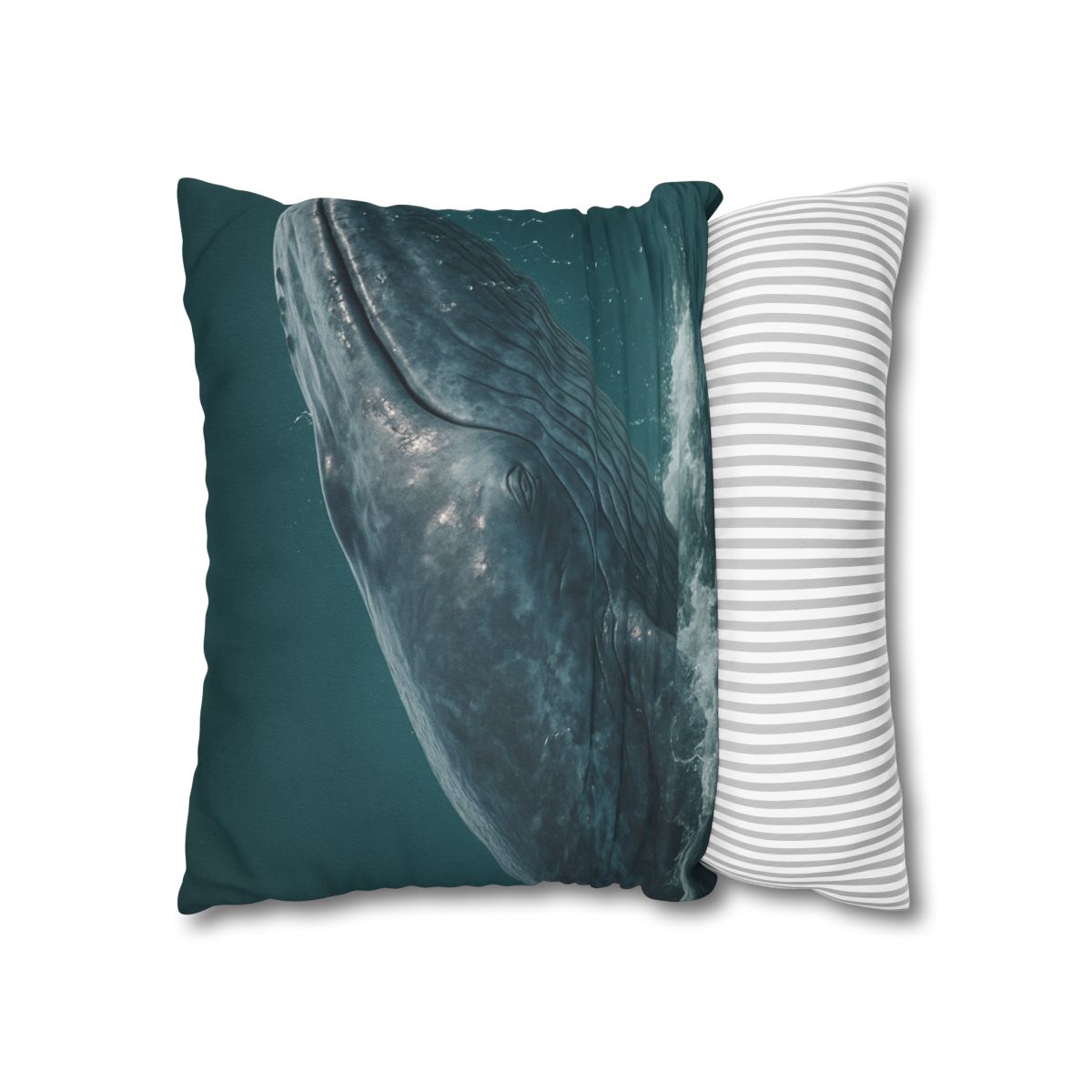 Ocean Song Blue Whale comfortable bedding pillow covers