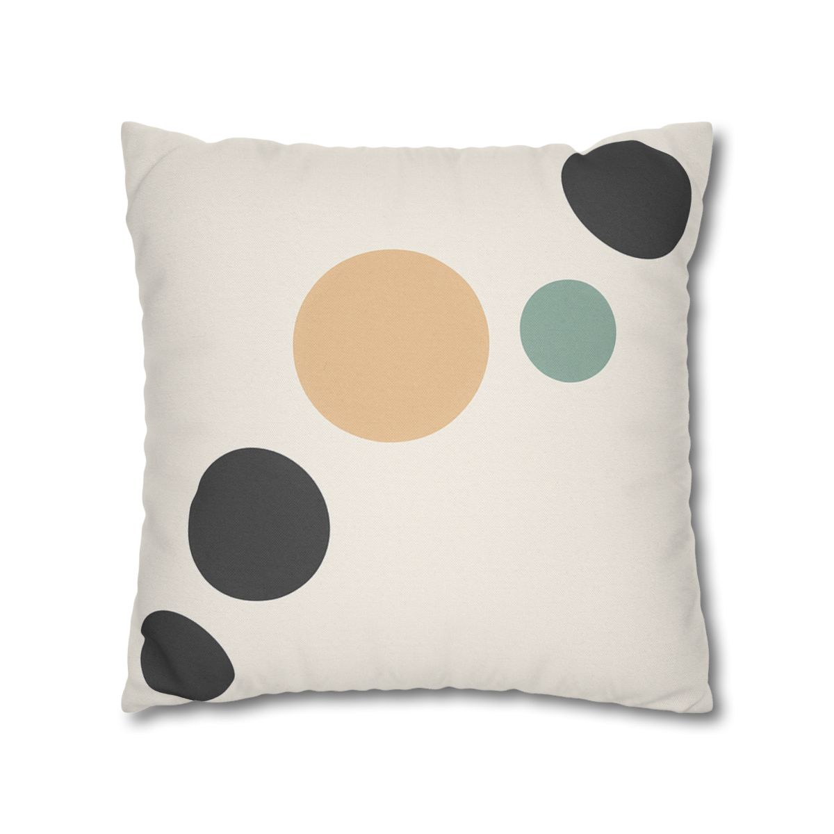 Diagonal Cluster Of Five Circles stylish decorative pillowcases