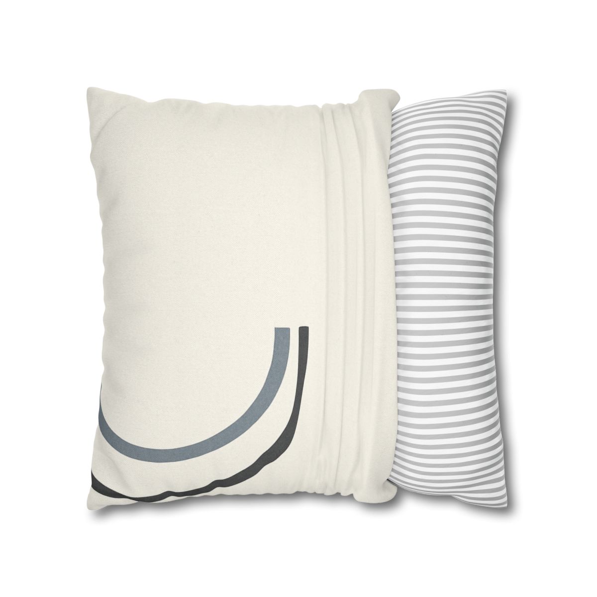 Partial Arc Corner designer print pillow cases