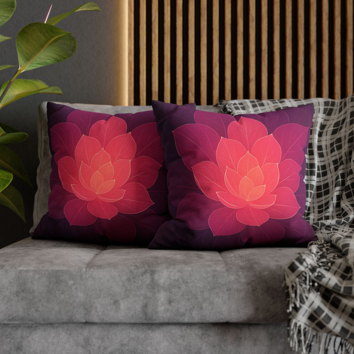 Petal Prism Overlap personalized pillow covers