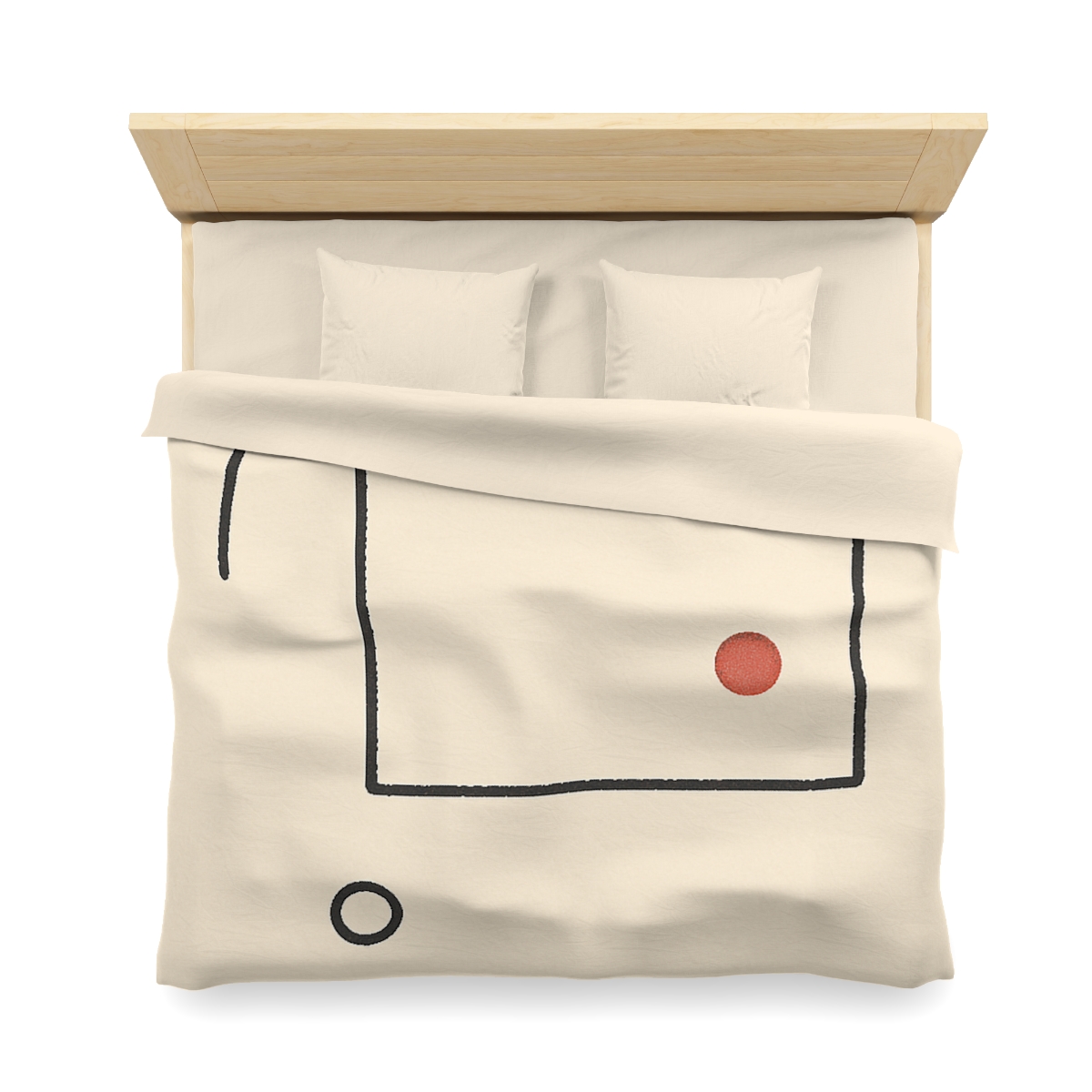 Quiet Orbit With Split Frame stylish duvet covers