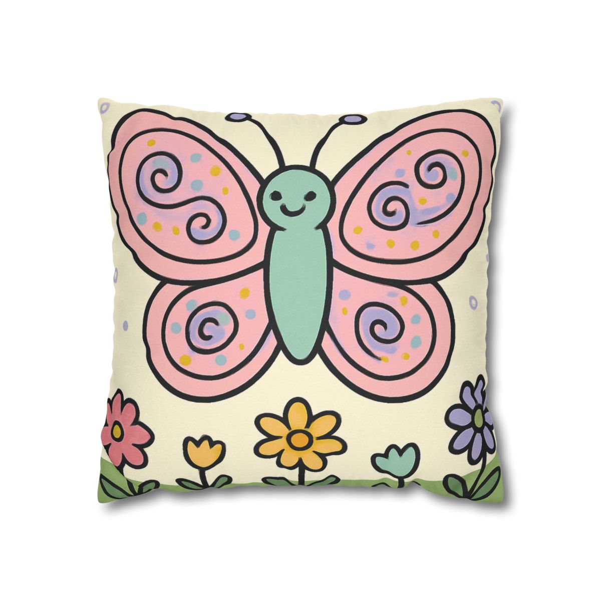 Cosmic Garden Butterfly comfortable bedding pillow covers